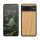 Kwmobile Google Pixel 8 tok, barna, fa/szilikon, KWM0000208X003C