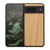 Kwmobile Google Pixel 8 tok, barna, fa/szilikon, KWM0000208X003C