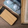 Kwmobile Google Pixel 8 tok, barna, fa/szilikon, KWM0000208X003C