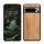 Kwmobile Google Pixel 8 Pro tok, barna, fa/szilikon, KWM0000208Y003C