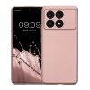 Kwmobile Poco X6 Pro tok, rózsaszín, szilikon, KWM000020ME001C