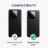 Kwmobile tok Xiaomi 14-hez, fekete, szilikon, KWM000020ML001C
