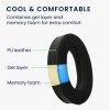 db Kwmobile Cooling Gel fülpárna készlet Sennheiser HD 569/HD599/HD599 SE, fekete, Eco bőr, KWM000025EX001C