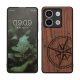 Kwmobile tok Xiaomi Redmi Note 13-hoz, barna, fa, KWM000020MO001C