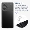 Kwmobile tok Xiaomi Redmi Note 13 Pro Plus 5G-hez, átlátszó, szilikon, KWM000020MR001C