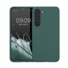Kwmobile tok Samsung Galaxy S23-hoz, zöld, szilikon, KWM000017WB046C