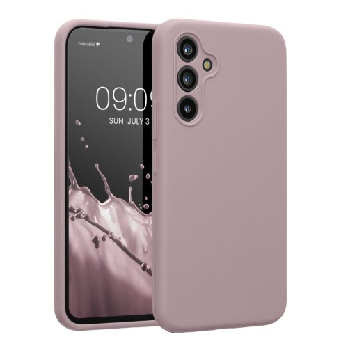 Kwmobile tok Samsung Galaxy A54 5G-hez, világoslila, szilikon, KWM000018FQ057C