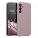 Kwmobile tok Samsung Galaxy A54 5G-hez, világoslila, szilikon, KWM000018FQ057C