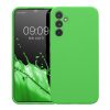 Kwmobile tok Samsung Galaxy A34 5G-hez, zöld, szilikon, KWM000018GC051C