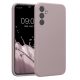 Kwmobile tok Samsung Galaxy A34 5G-hez, világoslila, szilikon, KWM000018GC052C