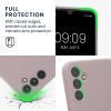 Kwmobile tok Samsung Galaxy A34 5G-hez, világoslila, szilikon, KWM000018GC052C