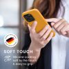Kwmobile tok Apple iPhone 15 Pro-hoz, narancs, szilikon, KWM000020CC022C