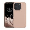 Kwmobile tok Apple iPhone 15 Pro telefonhoz, világos rózsaszín, szilikon, KWM000020CC027C