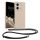 Kwmobile tok nyakpánttal Xiaomi Redmi Note 13-hoz, krémszínű, szilikon, KWM000020NC002C