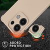 Kwmobile tok nyakpánttal Xiaomi Redmi Note 13 készülékhez, krémszínű, szilikon, KWM000020NE002C
