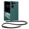 Kwmobile tok nyakpánttal Xiaomi Redmi Note 13 Pro-hoz, zöld, szilikon, KWM000020NF001C