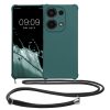 Kwmobile tok nyakpánttal Xiaomi Redmi Note 13 Pro-hoz, zöld, szilikon, KWM000020NF001C