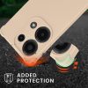 Kwmobile tok nyakpánttal Xiaomi Redmi Note 13 Pro-hoz, krémszínű, szilikon, KWM000020NF002C