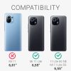 Kwmobile tok Xiaomi Mi 11 Lite 5G/11 Lite 5G NE készülékhez, világoskék, szilikon, KWM000012TH032C