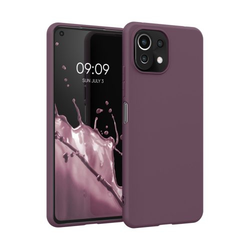 Kwmobile tok Xiaomi Mi 11 Lite 5G/11 Lite 5G NE készülékhez, lila, szilikon, KWM000012TH033C