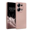Kwmobile Poco M6 Pro tok, rózsaszín, szilikon, KWM000020MJ001C