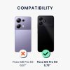 Kwmobile tok Xiaomi Poco M6 Pro 5G-hez, átlátszó, szilikon, KWM000020MK001C