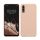 Kwmobile tok Samsung Galaxy A50-hez, krémszínű, szilikon, KWM000009SZ020C