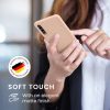 Kwmobile tok Samsung Galaxy A50-hez, krémszínű, szilikon, KWM000009SZ020C