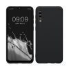 Kwmobile tok Samsung Galaxy A50-hez, sötétkék, szilikon, KWM000009SZ021C