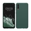 Kwmobile tok Samsung Galaxy A50-hez, zöld, szilikon, KWM000009SZ023C