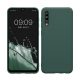Kwmobile tok Samsung Galaxy A50-hez, zöld, szilikon, KWM000009SZ023C