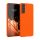 Kwmobile tok Samsung Galaxy S21 készülékhez, narancssárga, szilikon, KWM000012BS040C
