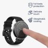 2 db Kwmobile huzat biztonsági üveggel Huawei Watch GT2-hez (42mm), átlátszó, műanyag, KWM000011XH002C