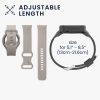 Kwmobile szíj Google Pixel Watch 2/Pixel órához, szürke, szilikon, KWM000025GT002C