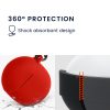 Kwmobile fejhallgató tok Google Pixel Buds Pro-hoz, piros, szilikon, KWM000017PL005C