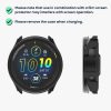 2 db Kwmobile tok készlet biztonsági üveggel Garmin Forerunner 965-höz, fekete/sötétkék, műanyag, KWM0000194R003C