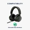 db Kwmobile fülpárna Microsoft Xbox vezeték nélküli készlethez, fekete, öko-bőr, KWM000025HV001C
