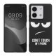 Kwmobile tok Xiaomi Redmi Note 13-hoz, fekete/fehér, szilikon, KWM000020NQ001C