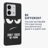 Kwmobile tok Xiaomi Redmi Note 13-hoz, fekete/fehér, szilikon, KWM000020NQ001C