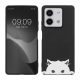 Kwmobile tok Xiaomi Redmi Note 13 készülékhez, fekete/fehér, szilikon, KWM000020NQ002C
