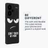 Kwmobile tok Xiaomi Redmi Note 13 Pro Plus 5G-hez, fekete/fehér, szilikon, KWM000020NR001C