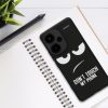 Kwmobile tok Xiaomi Redmi Note 13 Pro Plus 5G-hez, fekete/fehér, szilikon, KWM000020NR001C