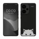 Kwmobile tok Xiaomi Redmi Note 13 Pro Plus 5G-hez, fekete/fehér, szilikon, KWM000020NR002C