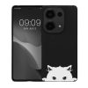 Kwmobile tok Xiaomi Redmi Note 13 Pro készülékhez, fekete/fehér, szilikon, KWM000020NT002C