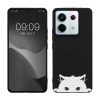 Kwmobile tok Xiaomi Redmi Note 13 Pro 5G-hez, fekete/fehér, szilikon, KWM000020NU002C