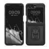 Kwmobile tok Samsung Galaxy Z Flip5-höz, fekete, polikarbonát, KWM000021QK001C