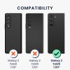 Kwmobile tok Samsung Galaxy Z Fold5-höz, fekete, polikarbonát, KWM000021QL001C