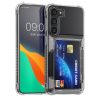 Kwmobile kártyatartós tok Samsung Galaxy S23 Plus készülékhez, átlátszó, műanyag, KWM000021QN001C
