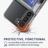 Kwmobile kártyatartós tok Samsung Galaxy S23 Plus készülékhez, átlátszó, műanyag, KWM000021QN001C