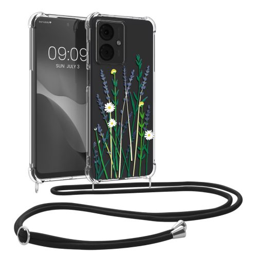 Kwmobile tok nyakpánttal Motorola Moto G14-hez, többszínű, szilikon, KWM000022NB002C
